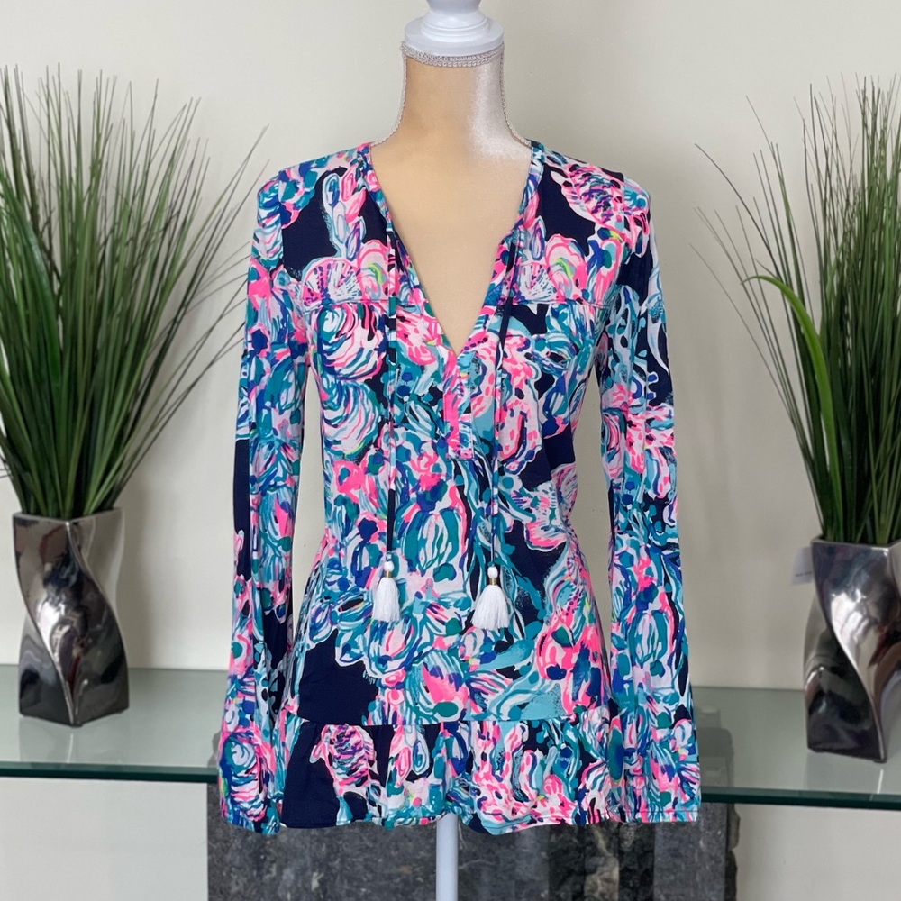 Lilly Pulitzer Daisy Knit Top S